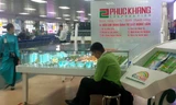 Mô hình dự án BĐS vào sân bay Tân Sơn Nhất quảng bá. Ảnh: Đình Thắng 
