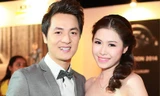 Vợ chồng Đăng Khôi rạng rỡ đi sự kiện