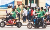 Xe máy điện sẽ được lắp biển số giống xe máy và có thêm ký hiệu MĐ