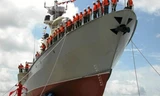 Tàu tên lửa hiện đại được đóng và hạ thủy thành công tại Tổng công ty Ba Son.