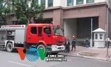 Chập điện gây cháy ở tòa nhà số 25 phố Lý Thường Kiệt