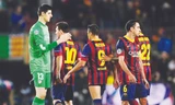 Một Barca quá rệu rã không thể tiến vào bán kết Champions League. Ảnh: Getty Images