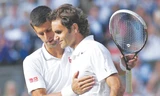 Djokovic và Federer là hai ứng viên sáng giá cho chức vô địch. Ảnh: AP 