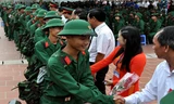 Thanh niên Thái Nguyên lên đường nhập ngũ sáng 9/9 