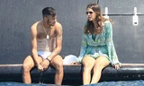 Neymar và Bruna tại Ibiza.