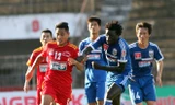 Trận Hải Phòng và B.Bình Dương. Ảnh: Zing