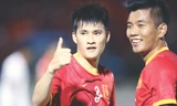 Dù là chủ nhà song Công Vinh và đồng đội không được xem là ứng viên nặng ký cho ngôi vô địch tại AFF cup năm nay. ảnh: VSI 