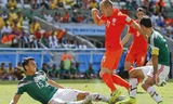Robben là sự khác biệt giúp Hà Lan thắng Mexico. Ảnh: Getty Images