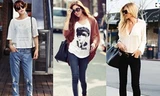 Sáu mẫu quần jeans nữ đẹp sành điệu mùa thu 2014
