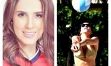 Daniela Ospina từng chơi bóng chuyền bãi biển như một VĐV chuyên nghiệp