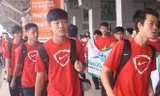 U19 Việt Nam thử sức với "Pháo thủ" trẻ