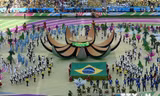 Sau màn khai mạc thất vọng, người hâm mộ đang kỳ vọng lễ bế mạc World Cup 2014 sẽ thực sự sôi động. (Nguồn: AFP/TTXVN)