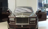 Chiếc Phantom Oriental Sun dành riêng cho thị trường Việt Nam, được sản xuất theo chương trình Bespoke của Rolls-Royce. Ảnh: Nguyễn Tới.