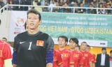 Thủ môn Tấn Trường không được triệu tập cho trận cuối vòng loại Asian cup 2015 của ĐTVN gặp Hong Kong sắp tới. Ảnh: VSI