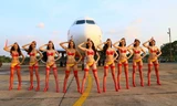 Vietjet lên tiếng về bộ ảnh 'chân dài bikini uốn éo cạnh máy bay'