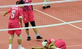 Một VĐV cầu mây Việt Nam ngất xỉu khi thi đấu