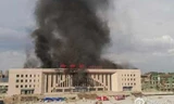 Trung Quốc: Nhà ga tại Tân Cương bốc cháy dữ dội