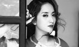 Khánh Thi đẹp hút hồn trong ảnh đen trắng 