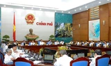 Chính phủ họp phiên thường kỳ tháng 8/2014. Ảnh: Chinhphu.vn