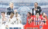  Cả Real lẫn Atletico đều muốn ghi tên mình vào lịch sử. Ảnh: Wallwidehd 
