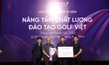 Nguyễn Anh Minh nhận học bổng golf trị giá 1,6 tỷ đồng