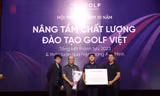 Nguyễn Anh Minh nhận học bổng golf trị giá 1,6 tỷ đồng
