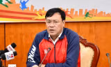 Ông Đặng Hà Việt, trưởng đoàn thể thao Việt Nam tại SEA Games 32. Ảnh: Quý Lượng