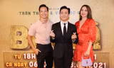 Hà Hồ - Kim Lý, Đông Nhi - Ông Cao Thắng “trốn con” đến chúc mừng “Bố Già” Trấn Thành