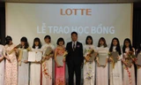 Thêm 76 sinh viên nhận học bổng của tập đoàn Lotte