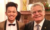 Trọng Hiếu Idol được mời ăn tối cùng Tổng thống Đức