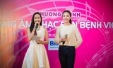 Hoa hậu Kỳ Duyên giản dị 'Mang âm nhạc đến bệnh viện'