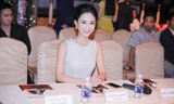 Á hậu Hà Thu 'tái xuất' lộng lẫy làm giám khảo