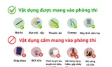 Thi tuyển sinh lớp 10: Những vật dụng cần bỏ ngay vào ba lô, sẵn sàng "hóa rồng"