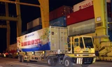 Cảng biển Việt Nam đón những tấn hàng đầu năm 2023