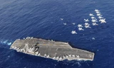 Lực lượng Hải quân và Không quân của Triều Tiên hồi năm 2015 đã tiến hành một cuộc tập trận mô phỏng “tấn công không thương tiếc” các tàu sân bay của Mỹ