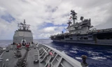 Tàu chiến thuộc hạm đội 7 của hải quân Mỹ
