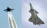 Su-30 (trái) sẽ chiếm ưu thế lớn trong không chiến với J-20