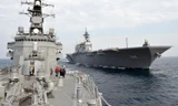 Tàu Kaga của hải quân Nhật Bản là một trong những con át chủ bài đối phó với Trung Quốc