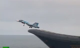 Không quân Nga thao diễn kỹ năng cất - hạ cánh tàu sân bay
