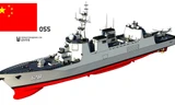 Mô hình tàu khu trục tên lửa thế hệ thứ tư của Trung Quốc