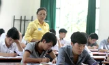 Thí sinh thi môn Toán (khối B) tại Hội đồng thi Trường Đại học Nông Lâm Thành phố Hồ Chí Minh, năm 2013. (Ảnh: Phương Vy/TTXVN)