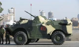 Bí ẩn về chiếc xe bọc thép BRDM xuất hiện tại Kiev