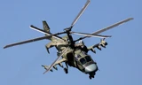 Trực thăng tấn công Ka-52 Alligator của không quân Nga. Ảnh: RIA Novosti