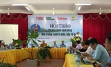 Quang cảnh hội thảo.