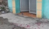 Xác pháo đỏ trước cửa một hộ thuộc xã Liêm Tiết, thành phố Phủ Lý. Ảnh: Đồng Văn
