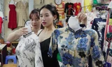 May áo dài 'thần tốc' ở chợ du lịch nổi tiếng Đà Nẵng