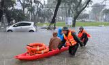 Khu dân cư giữa trung tâm Đà Nẵng di tản nhiều hộ dân vì nước ngập