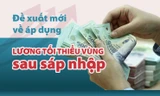 Đề xuất mới về lương tối thiểu vùng sau sáp nhập tỉnh thành 