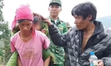 Bé gái 7 tuổi đi lạc 2 ngày trong rừng sâu Lai Châu