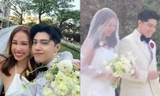 Không phải Mai Phương Thúy, Noo Phước Thịnh khoác tay cô gái lạ vào lễ đường